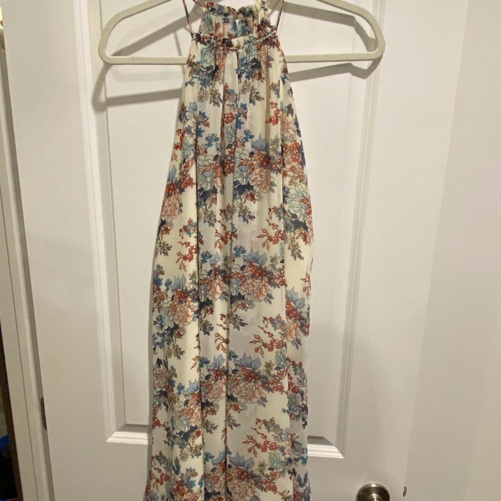 Everly White with Floral dress